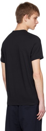 Fred Perry Black Ringer T-Shirt