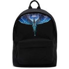 Marcelo Burlon County of Milan Black Wings Backpack