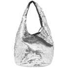 JW Anderson Women's Mini Sequin Shopper Bag in Silver