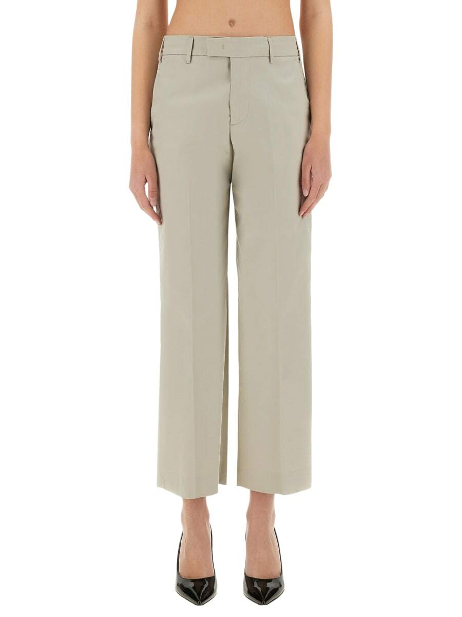 パンツ PT TORINO ANNA - Stretch cotton gabardine pants PT Torino Anna - Stretch Cotton Gabardine Pants PT Torino