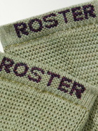 Rostersox - Metallic Intarsia Wool-Blend Socks