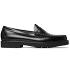 G.H. Bass & Co. - Weejuns 90s Larson Polished-Leather Penny Loafers - Black