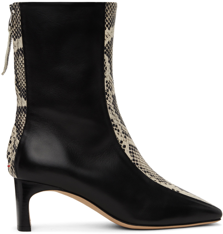 30mm Isa Leather Ankle Boots