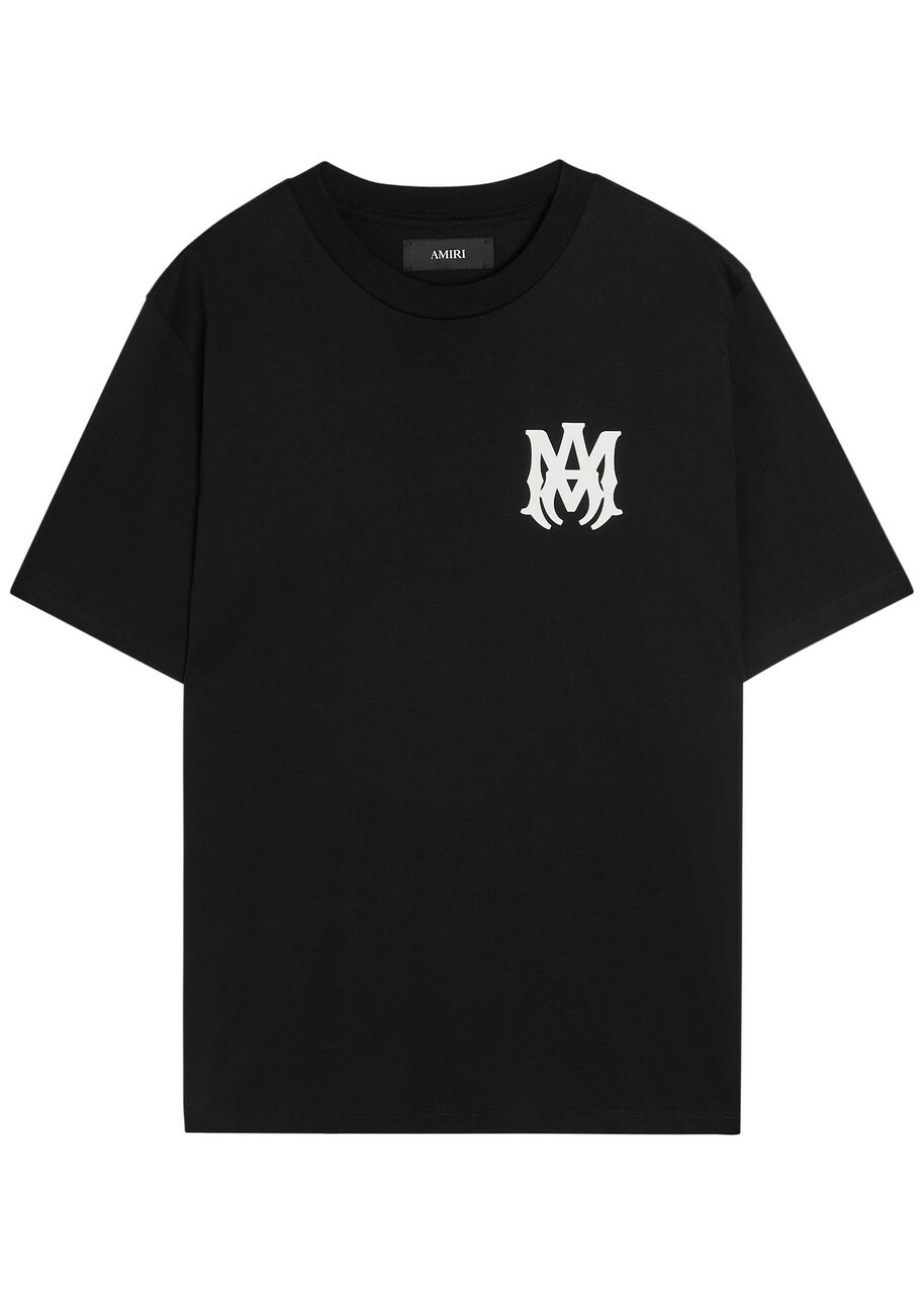 Amiri Core Logo-print Cotton T-shirt Black