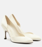 Herbert Levine Not Half Bad embellished satin pumps