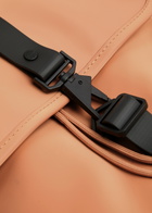 Rains Bucket Rubberised Backpack - Peach - One Size