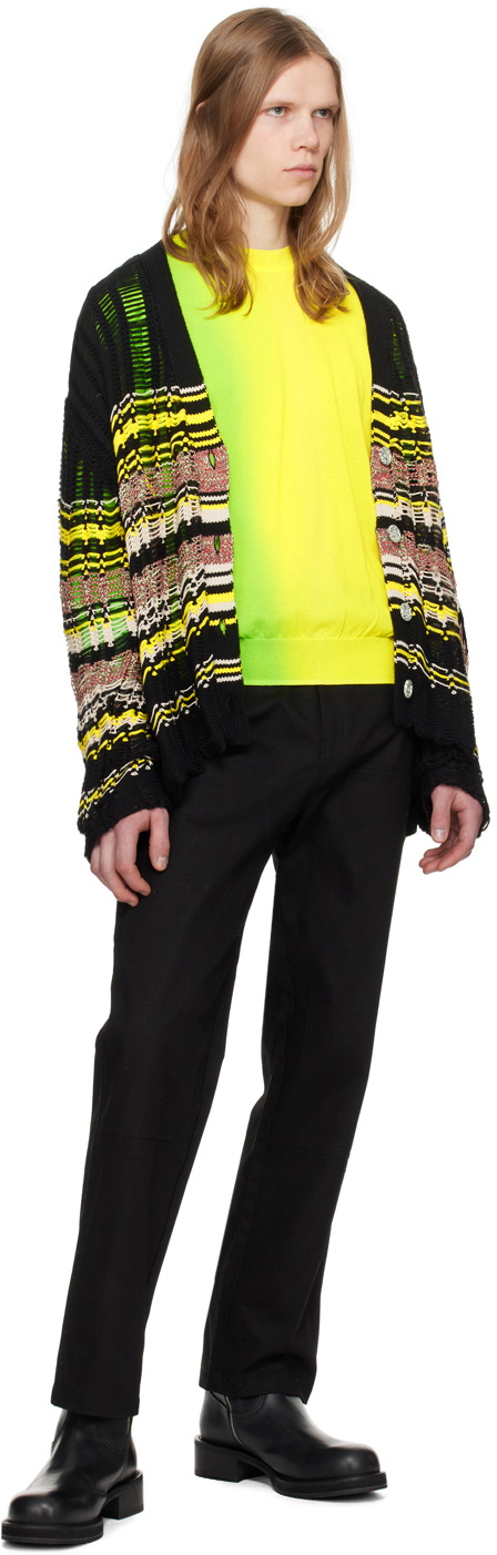 ZANKOV Yellow & Green Gradient Sweater