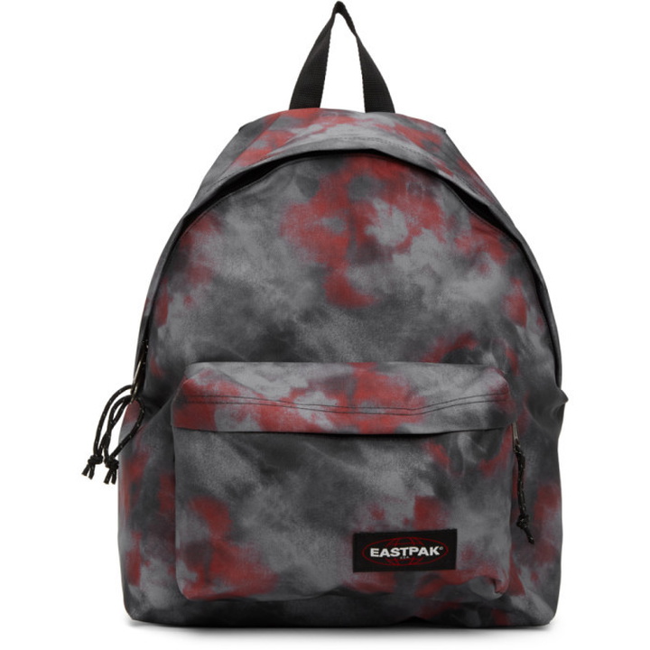 Photo: Eastpak Black and Red Tie-Dye Padded Pakr Backpack
