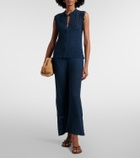 Eres Emblème open-knit straight pants