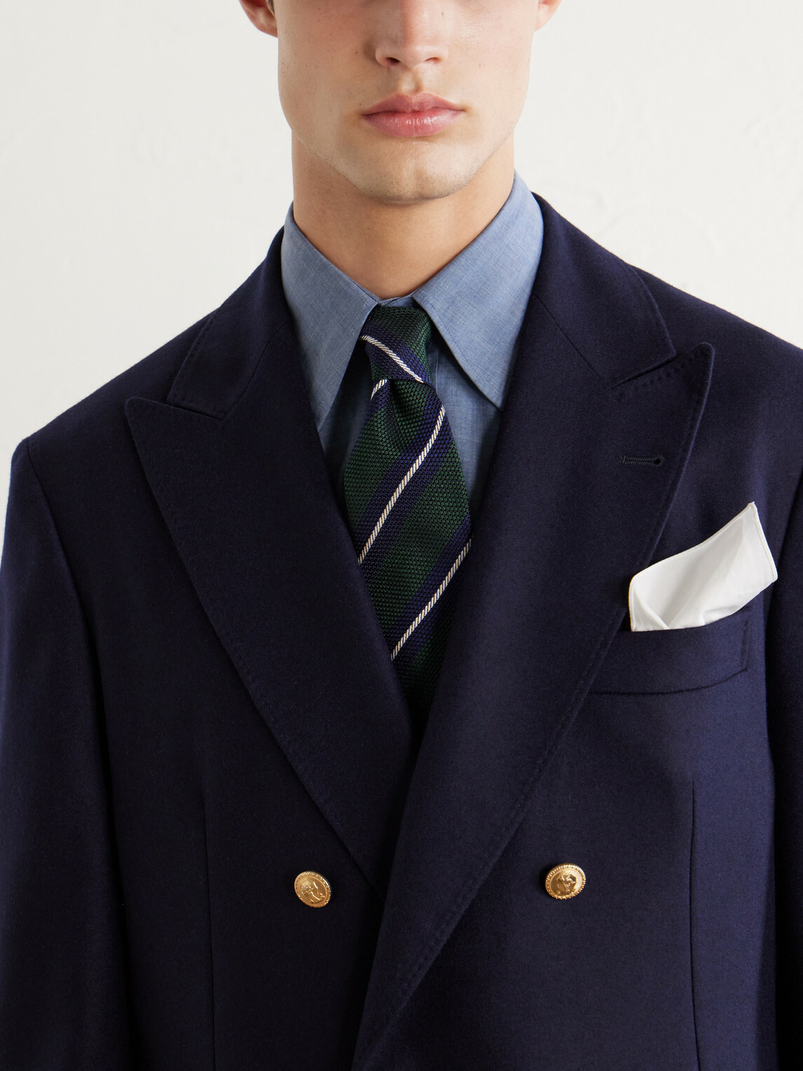 Dunhill - 9.5cm Striped Silk Tie