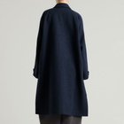 YMC Women's Tyrell Wool Trench Coat - END. Exclusive in Navy