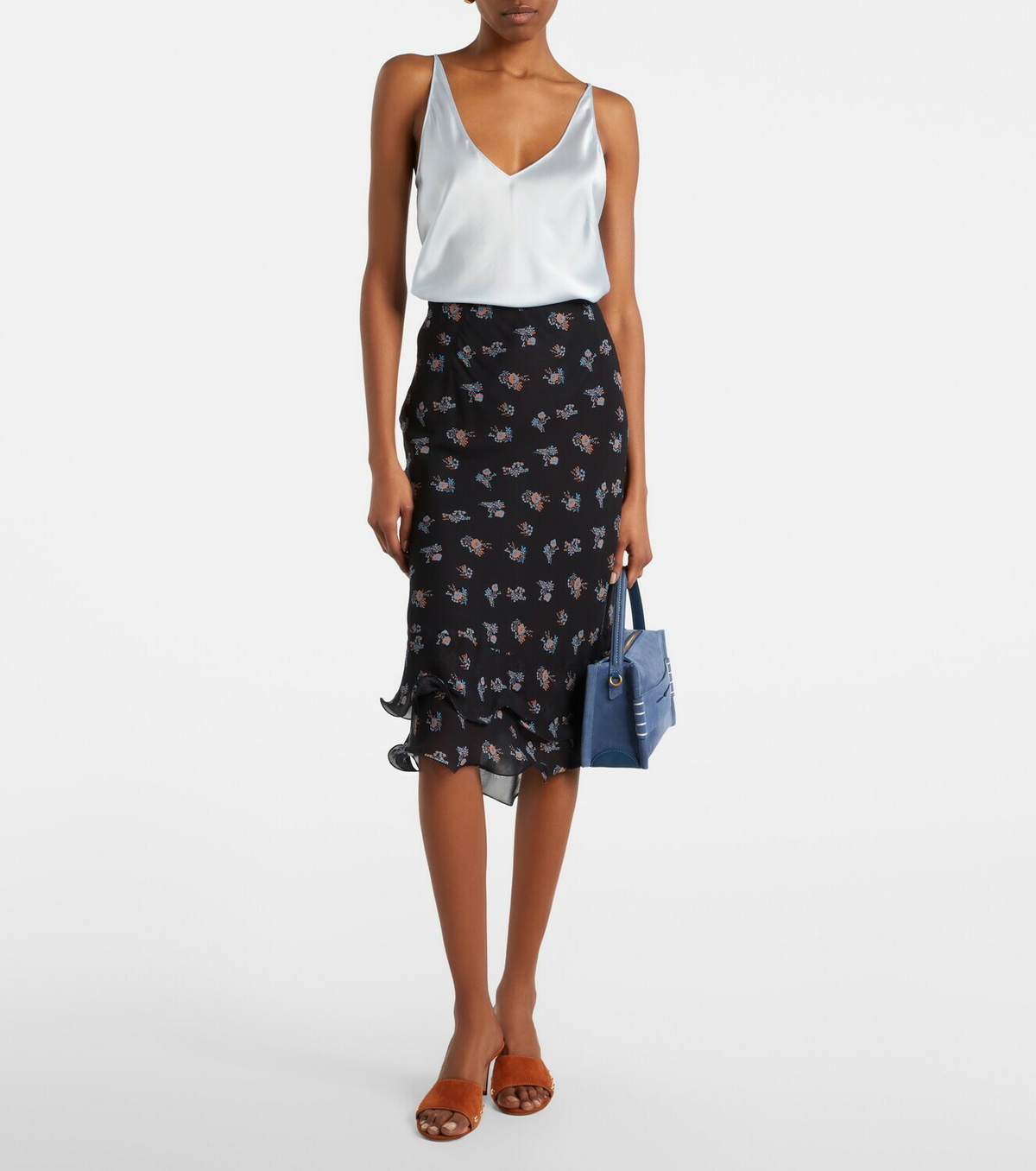 Dorothee Schumacher Airy Daydream midi skirt