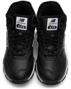 Junya Watanabe Black New Balance Edition 'eYe' 574 Leather Sneakers