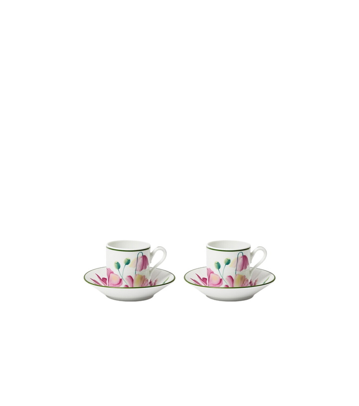 Photo: Ginori 1735 Impero set of 2 coffee cups and saucers