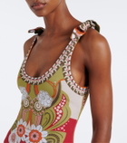 La DoubleJ Printed swimsuit