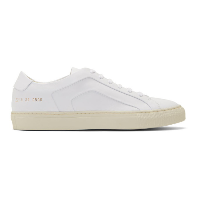 Photo: Common Projects White Achilles Sneakers