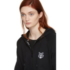 Kenzo Black Tiger Crest Hoodie