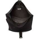 Homme Plisse Issey Miyake Black Pleats Flat 2.0 Messenger Bag