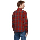 Billionaire Boys Club Red Check Shirt