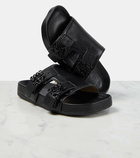 Loewe Ease leather slides