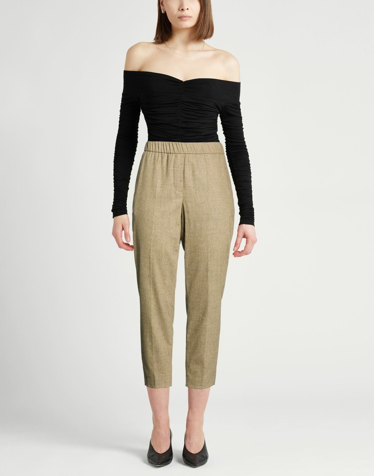 Peserico Womens Pants in Sage green