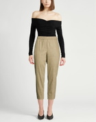 Peserico Womens Pants in Sage green
