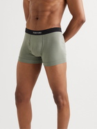 TOM FORD - Stretch-Cotton Boxer Briefs - Green