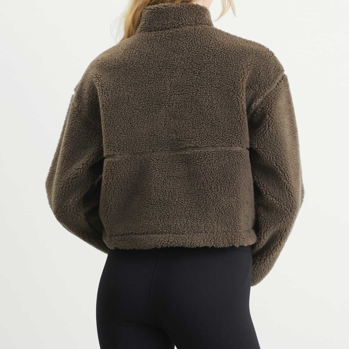 The North Face Women's Extreme Pile Pullover in Smokey Brown