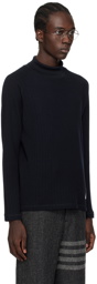 Thom Browne Navy Raglan Turtleneck