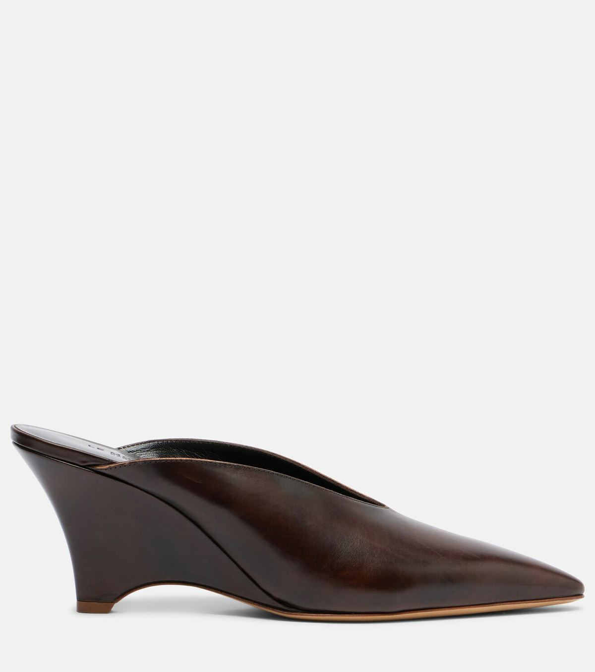 Le Monde Béryl Victoria 70 leather wedges