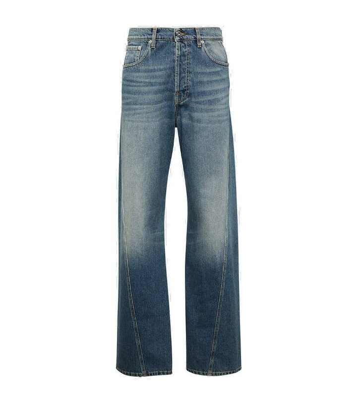 Photo: Lanvin Twisted straight jeans