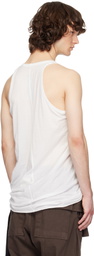 Rick Owens DRKSHDW White Temple Loose Tank Top