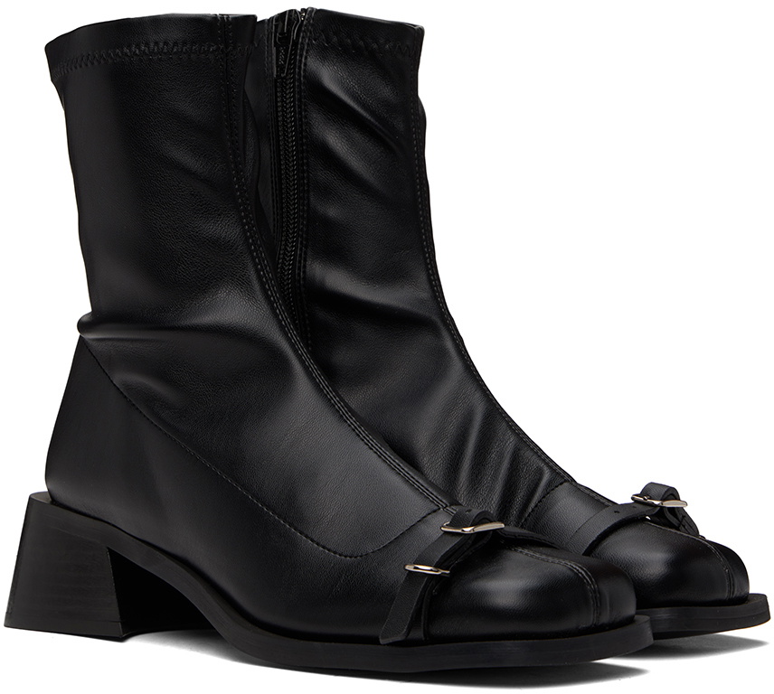 Justine Clenquet Black Janis Stretch Boots