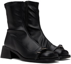 Justine Clenquet Black Janis Stretch Boots