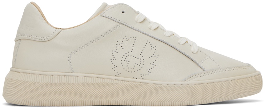Photo: Belstaff Off-White Track Low-Top Sneakers