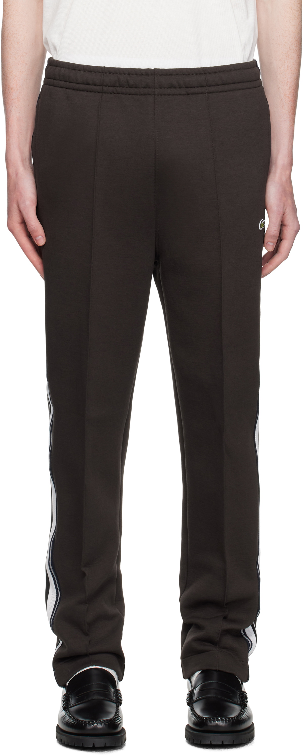 Lacoste Brown Made In France Sweatpants