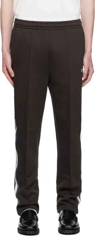 Photo: Lacoste Brown Made In France Sweatpants