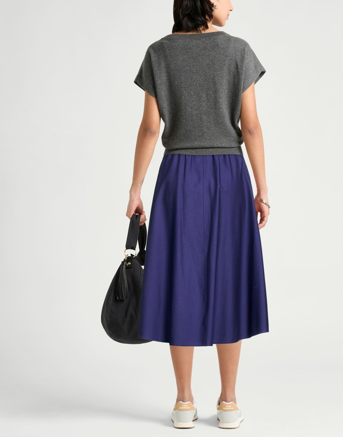 Vince. Womens Midi skirt in Purple