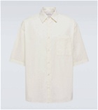 Lemaire Double Pocket cotton-blend voile shirt