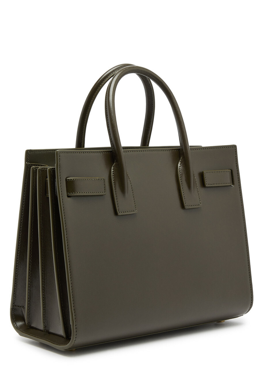 Saint Laurent Sac De Jour Baby Leather top Handle bag