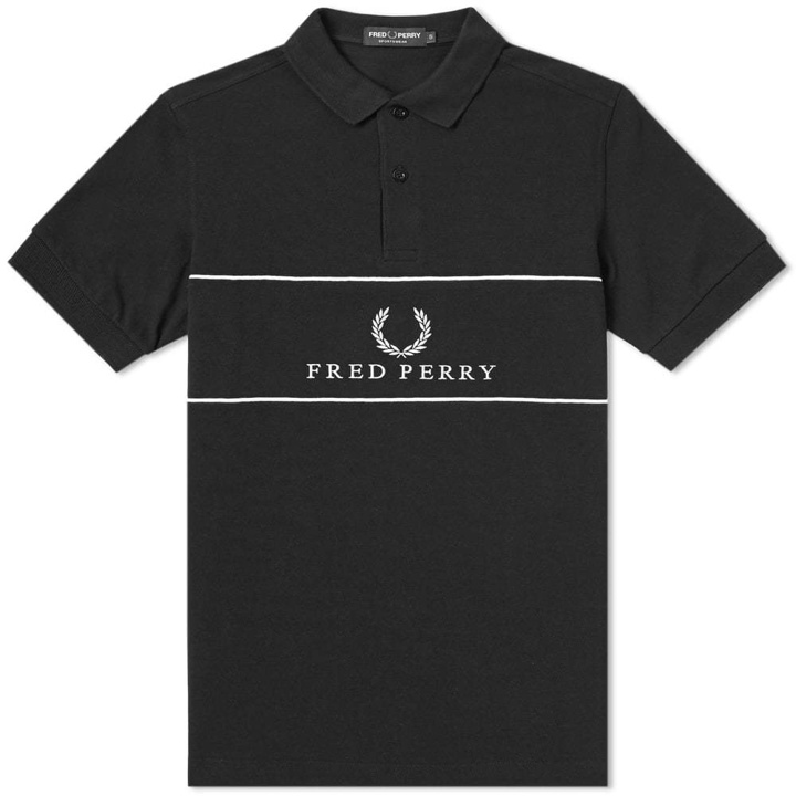 Photo: Fred Perry Panel Pique Polo