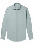 Massimo Alba - Genova Twill Shirt - Blue