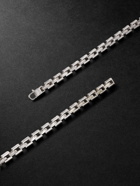 MAD - Hatton Labs Infinity Sterling Silver Cubic Zirconia Chain Necklace