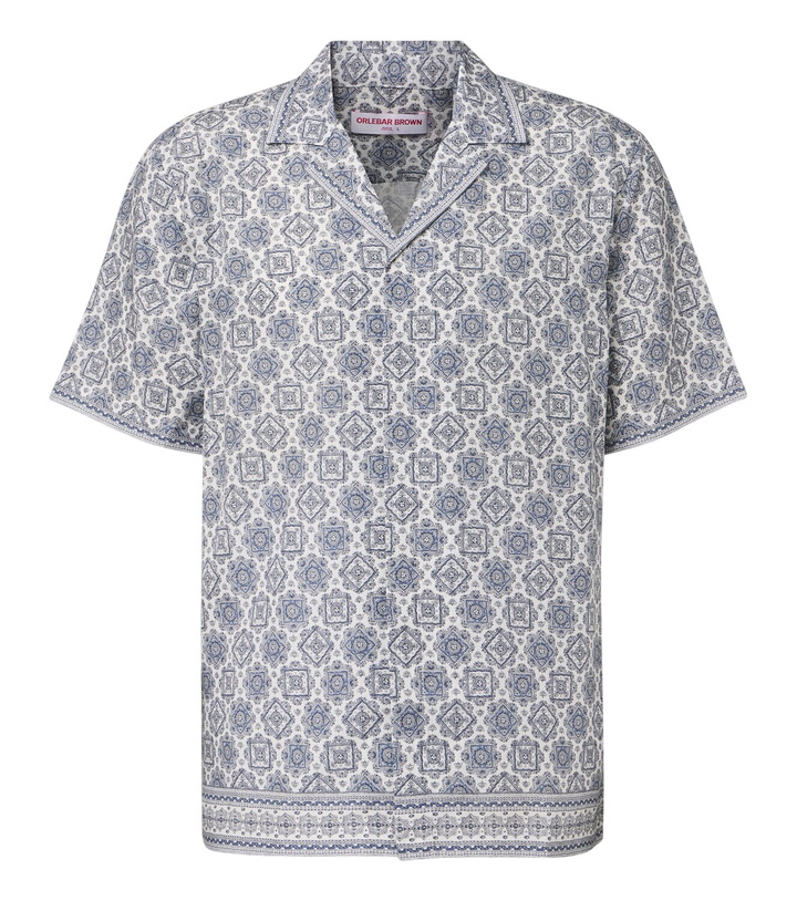 Photo: Orlebar Brown Maitan printed shirt