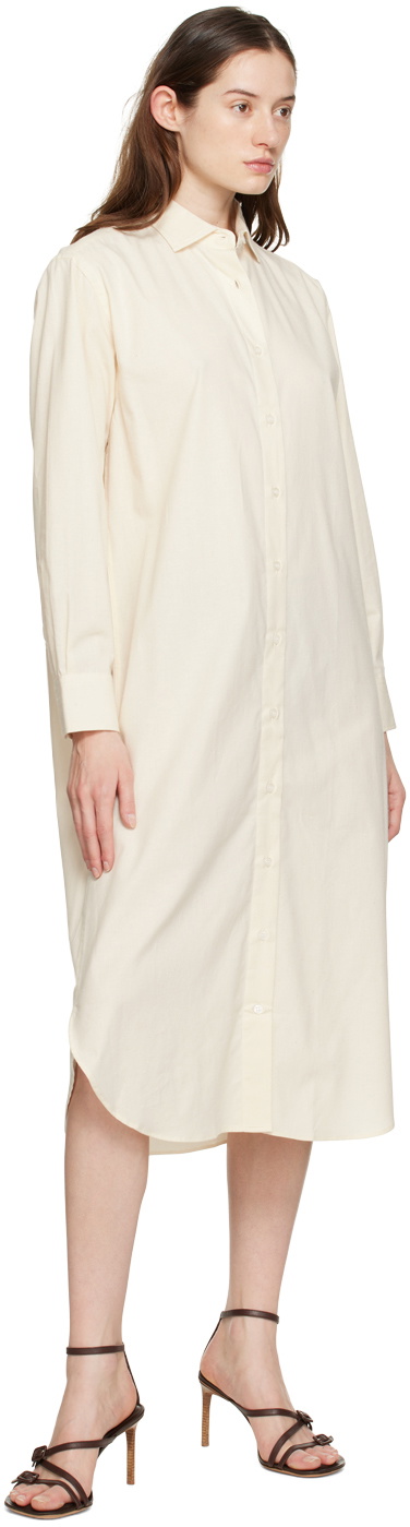 Baserange Off-White Node Maxi Dress