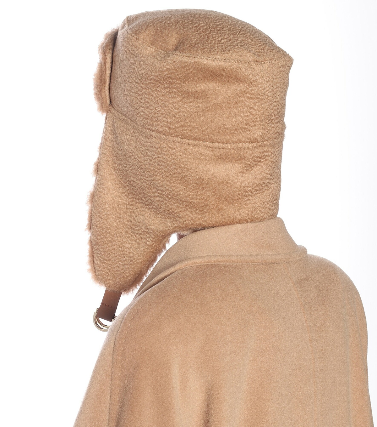 再入荷アイテム Max Mara Max hat hair camel Avy - Mara 帽子