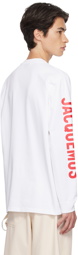 Jacquemus White Le Chouchou 'Le T-Shirt Ciceri' Long Sleeve T-Shirt
