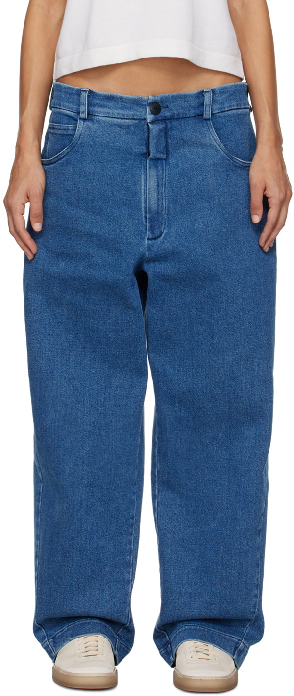 Cordera Indigo Straight-Leg Jeans