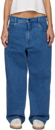 Cordera Indigo Straight-Leg Jeans