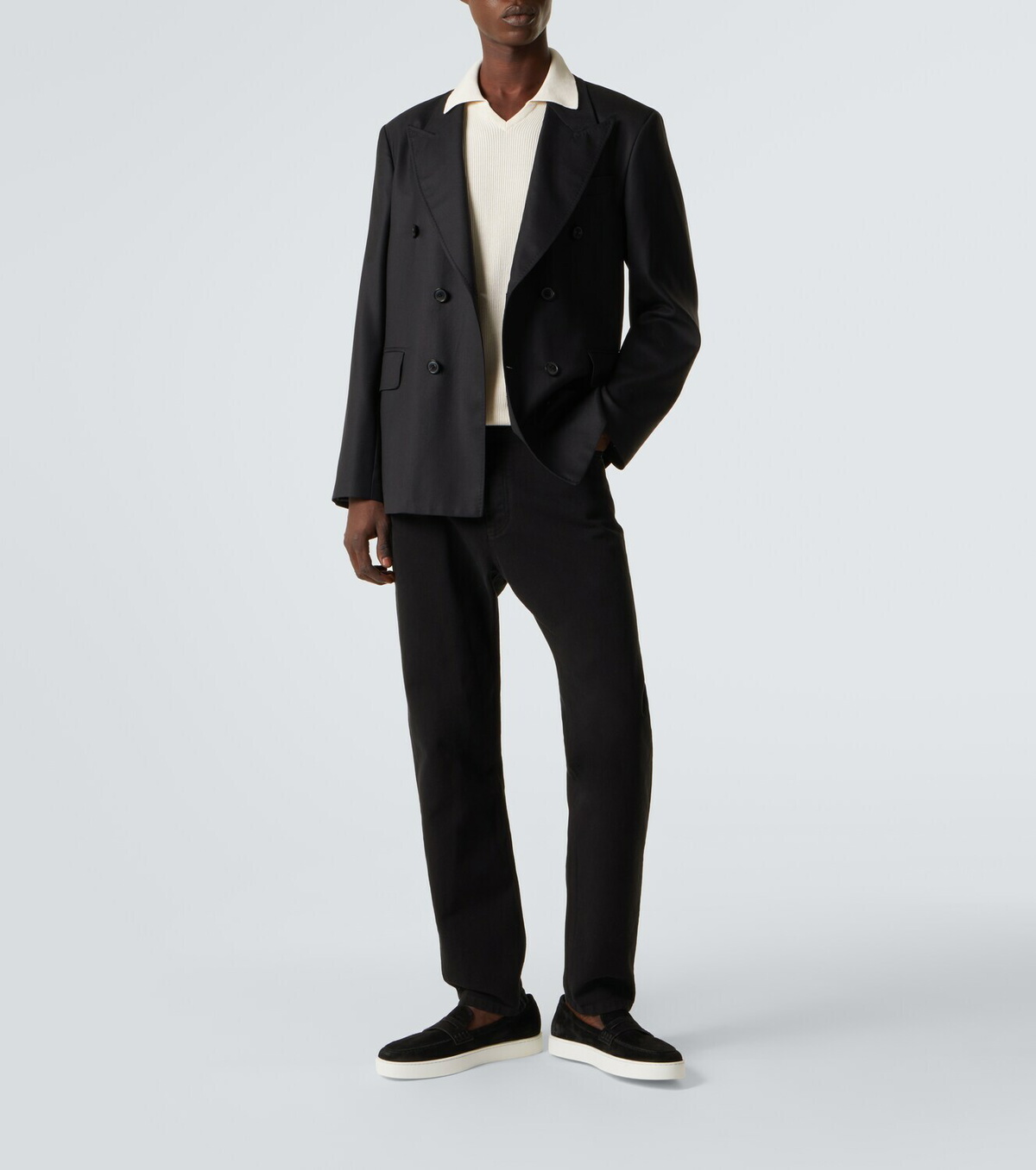 Manolo Blahnik Ellis suede loafers